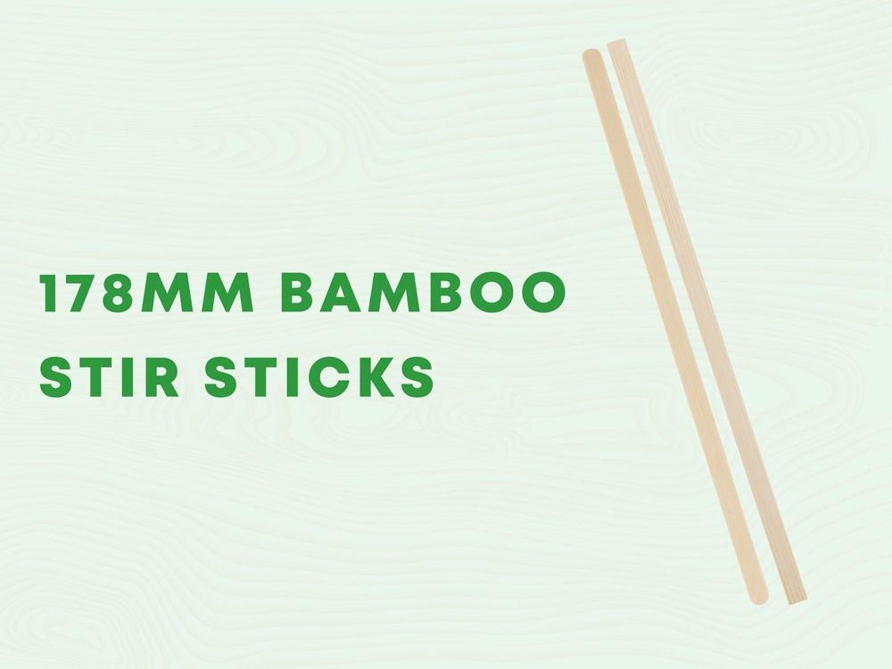 178 MM Bamboo Stir Sticks