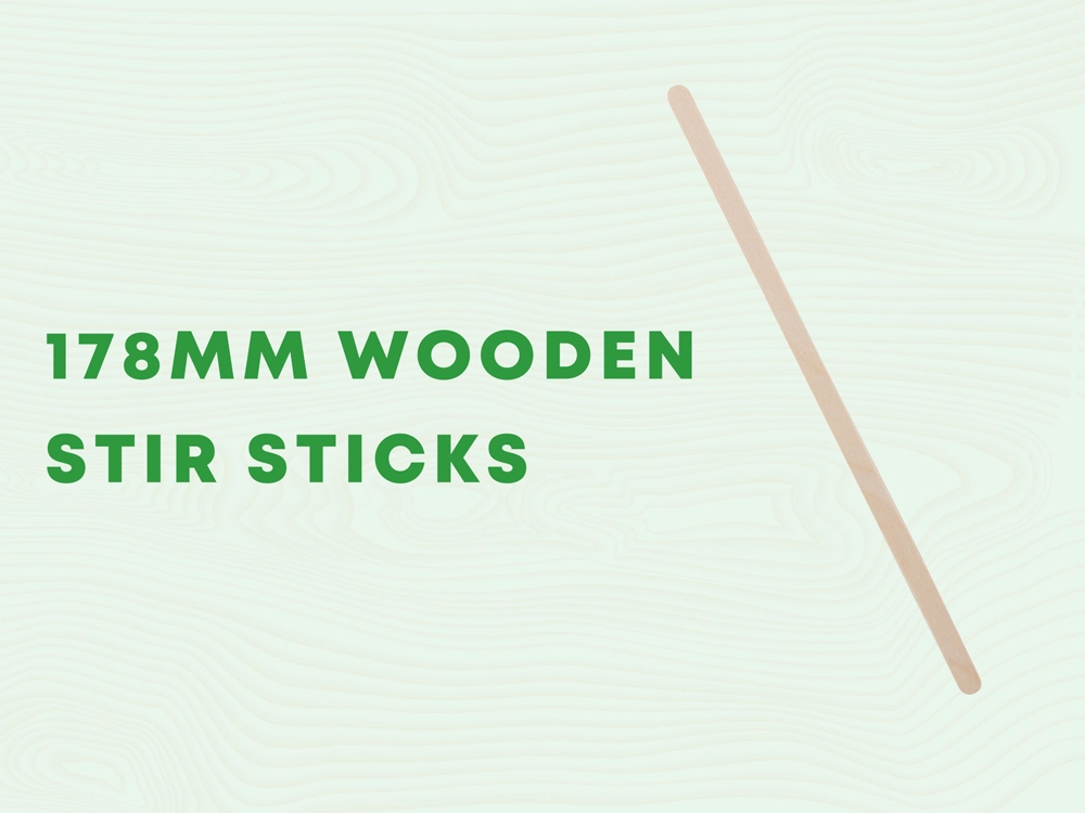 178 MM Wooden Stir Sticks