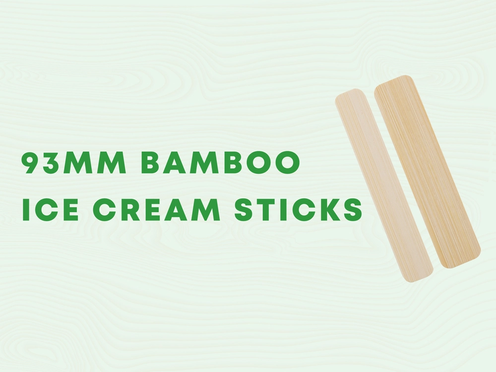 93 MM Bamboo Ice Cream Sticks