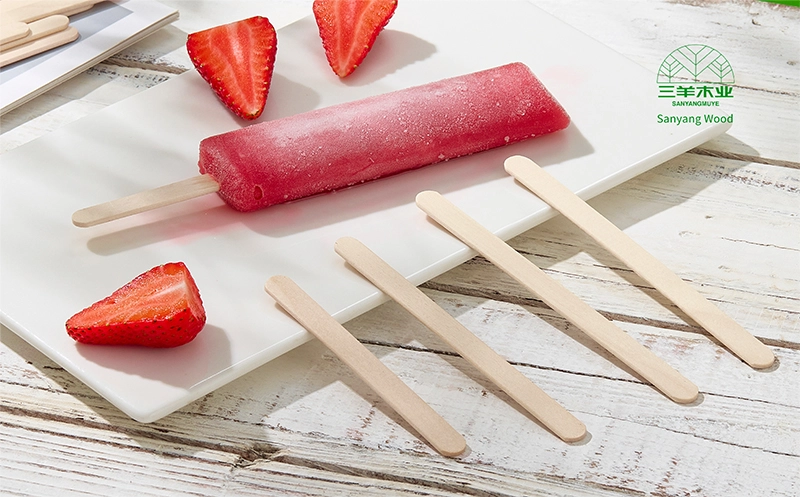 Wooden Ice Cream Sticks