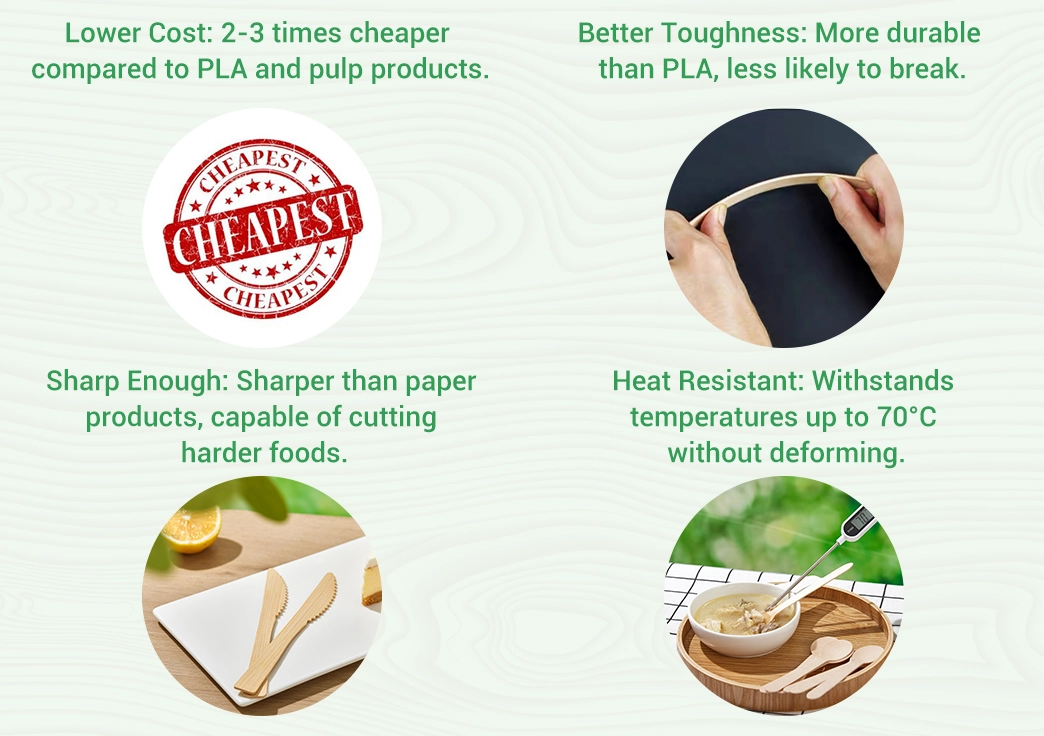 Advantages of Disposable Bamboo Utensils