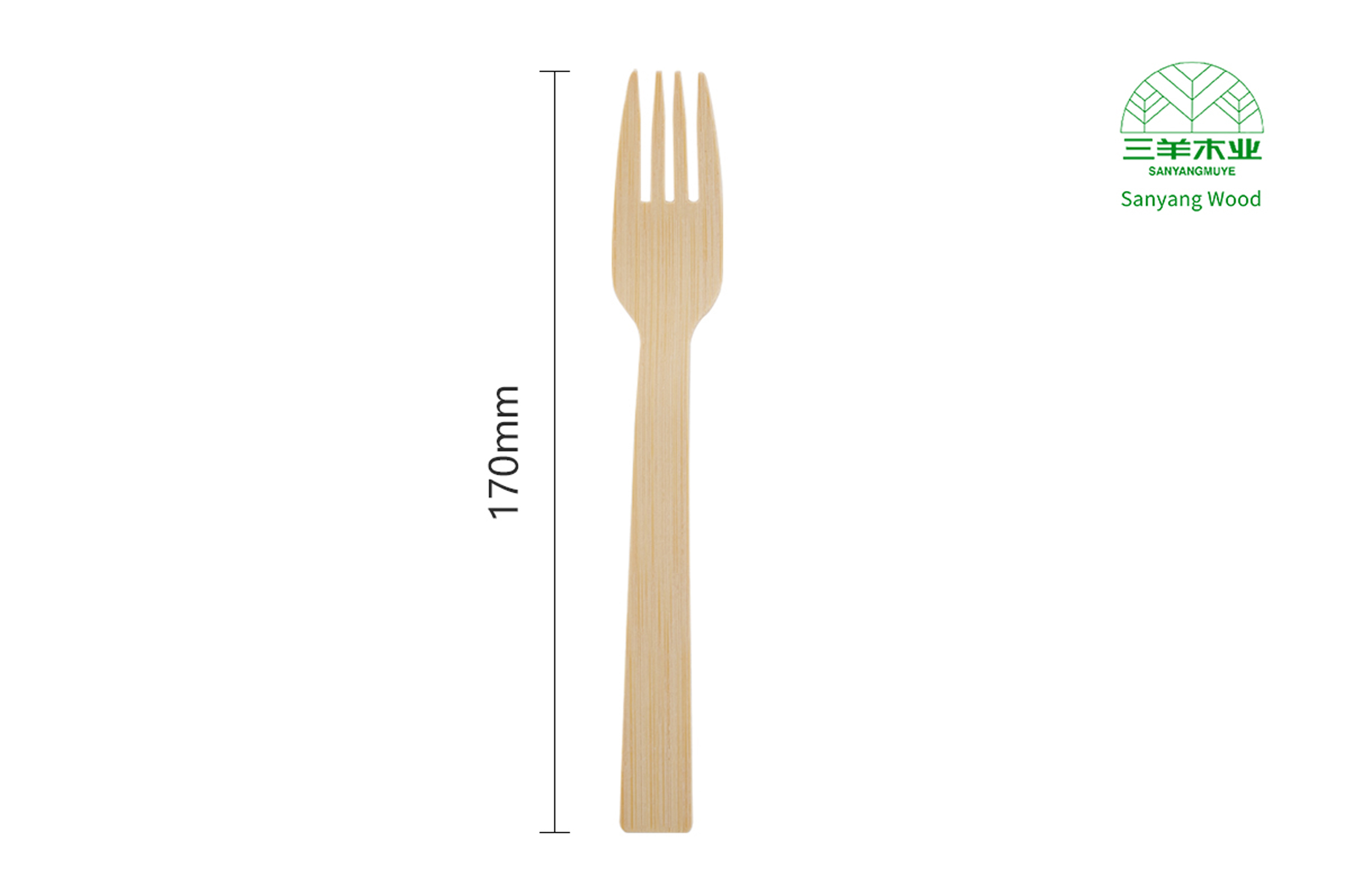 disposable bamboo fork kinds