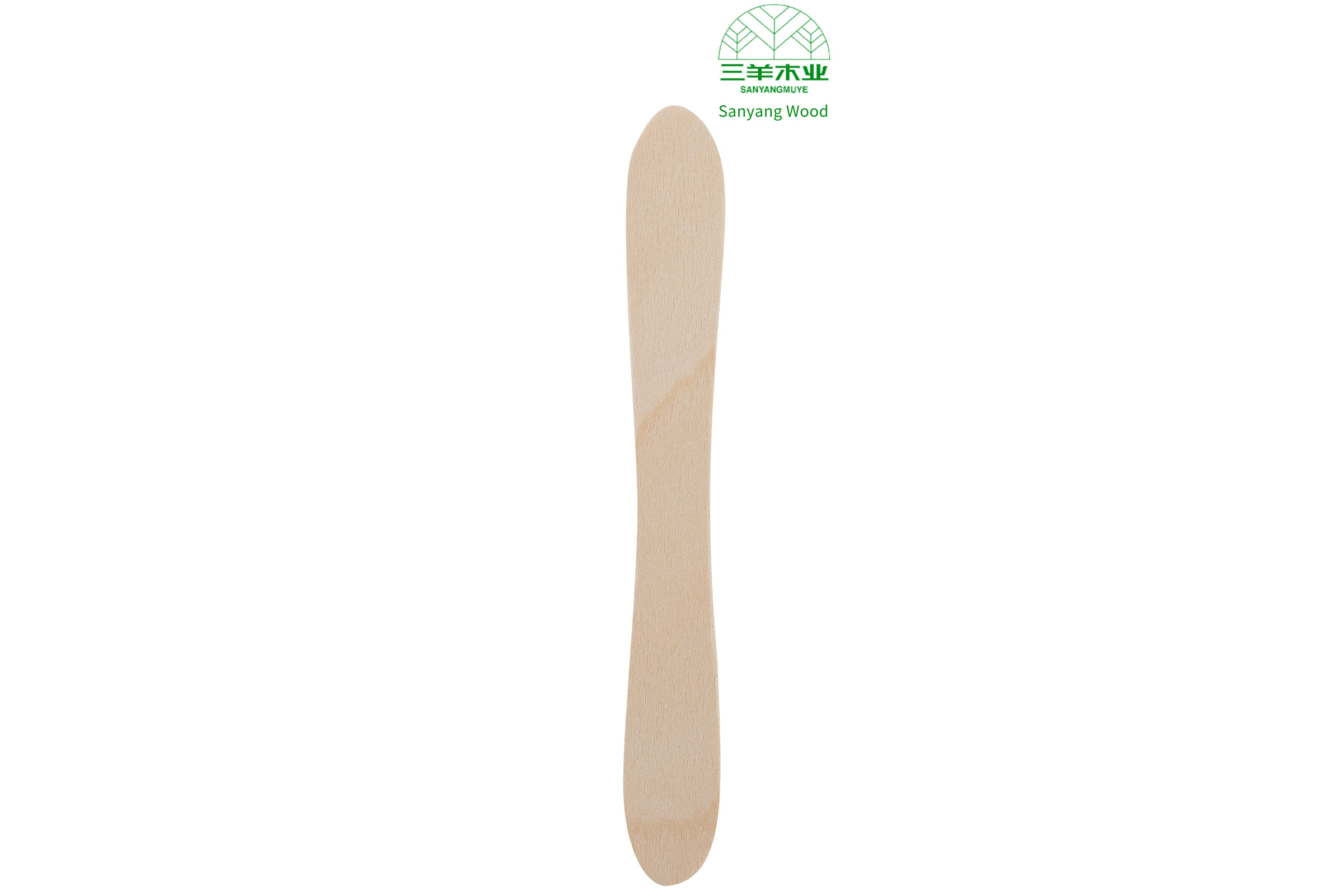 114mm wooden ice cream spoons quality