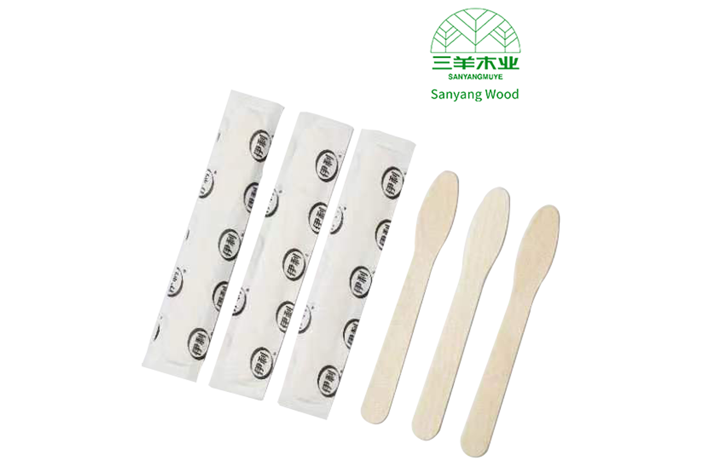 125mm wooden ice cream spoons factories