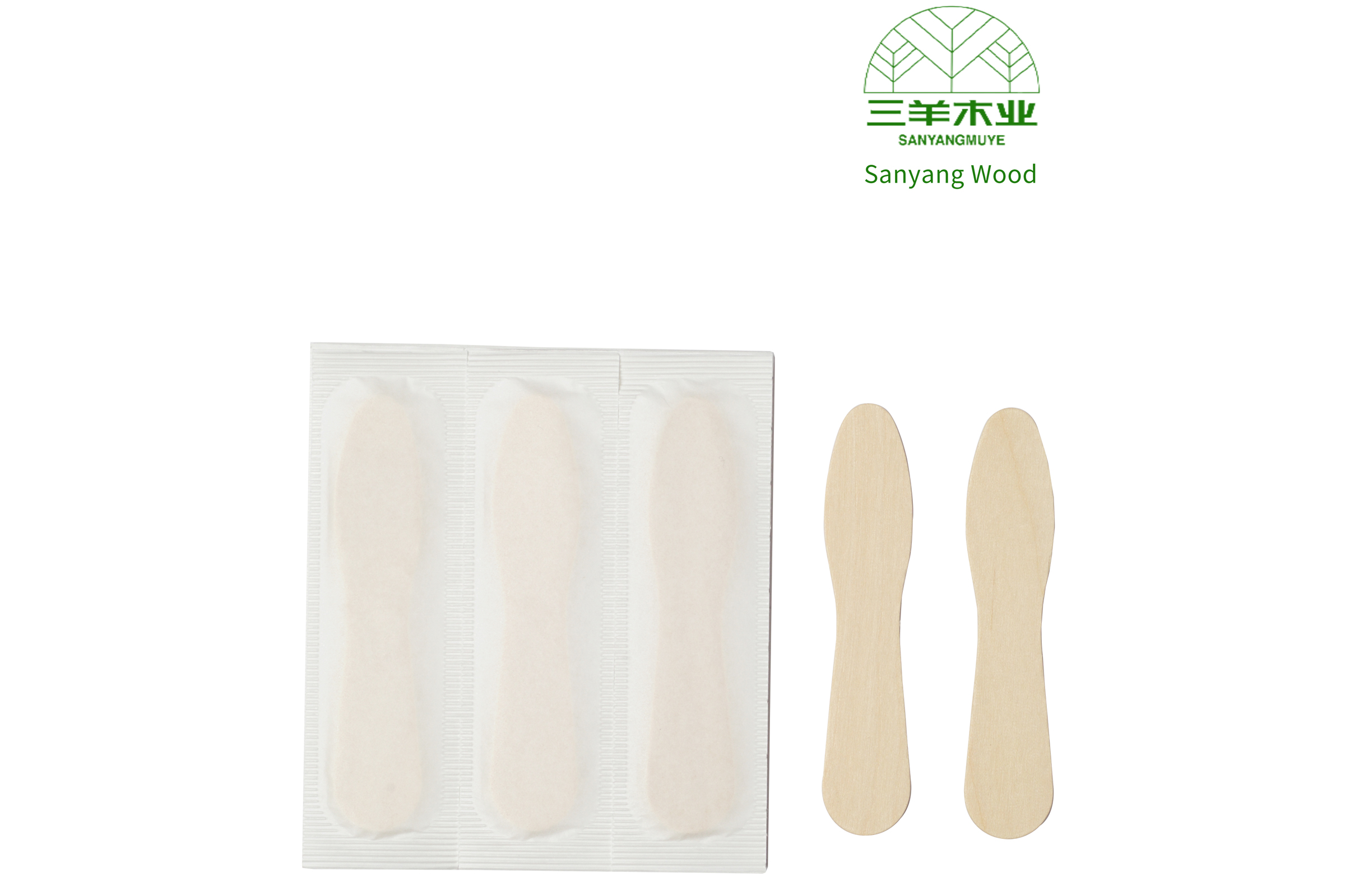 75mm wooden ice cream spoons factories