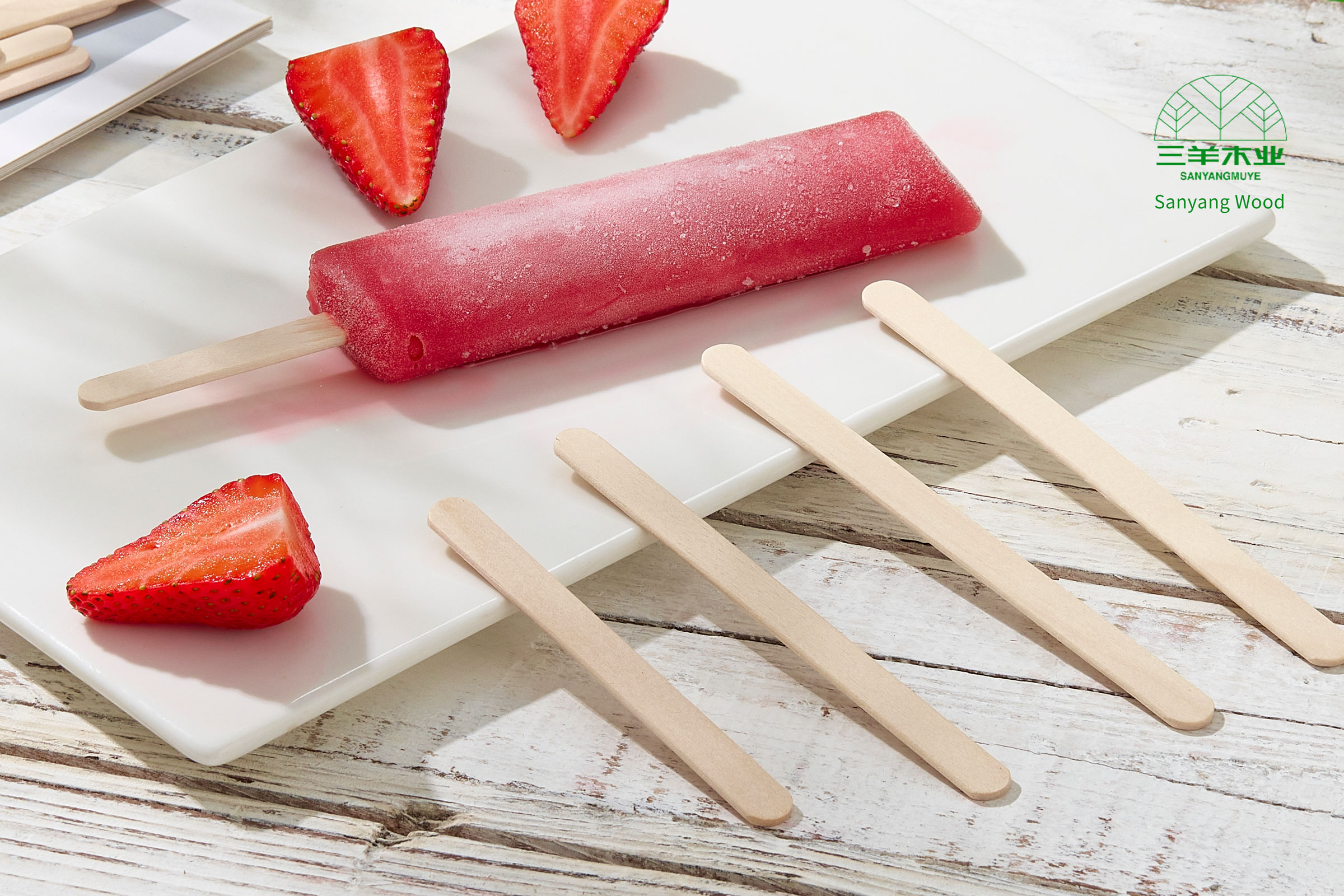 93 mm wooden ice cream sticks types