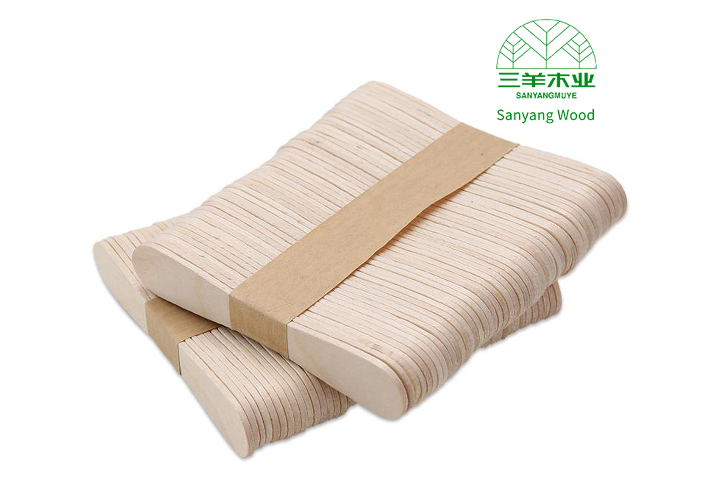 94mm wooden ice cream spoons factories