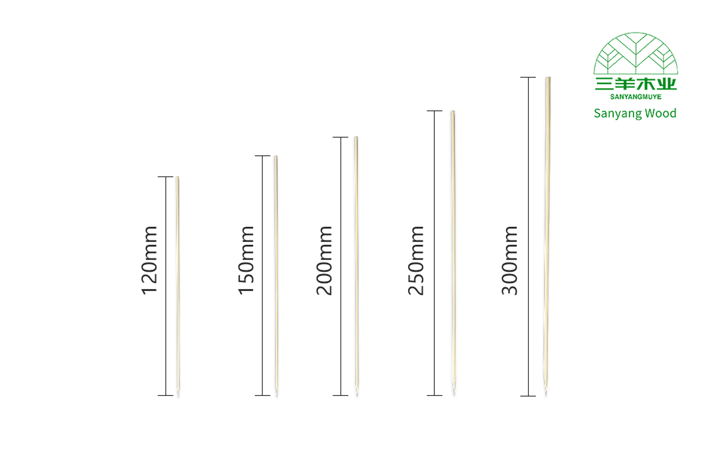 bamboo roasting sticks kinds