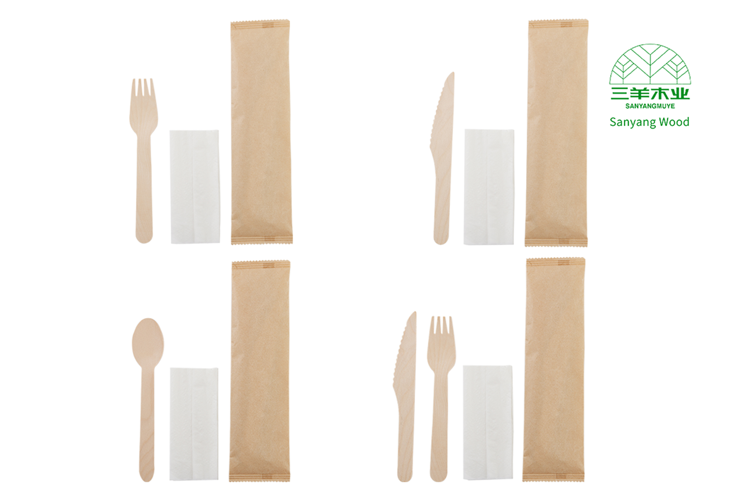 disposable wooden cutlery set factories